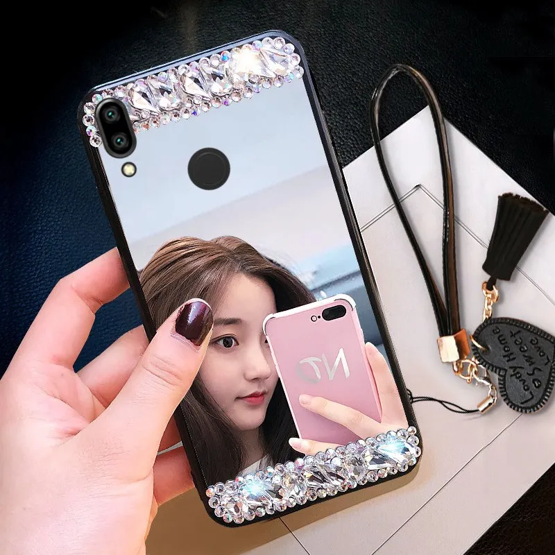 Блестящий зеркальный 3D чехол для Redmi Note 7 8 Pro 8T 7A 6A 6 8A 5A 5 Plus K20 Xiaomi A1 A2 MI 9 9T Pro|Бамперы|