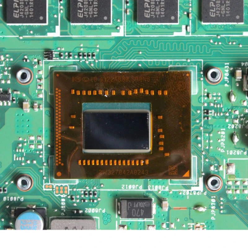 X402CA материнской I7-3517u 4G памяти для ASUS X502CA X402CA Материнская плата ноутбука X402CA плата X402CA материнская плата