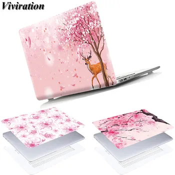 

Beautiful Cherry Blossom Printing Hard Notebook Case For Macbook Pro Retina Air 11 13 12 15 For Macbook Pro 13 A1708 Case Cover