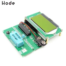 GM328 Транзистор тестер ЖК-дисплей ESR метр частотомер квадратный генератор волн модуль