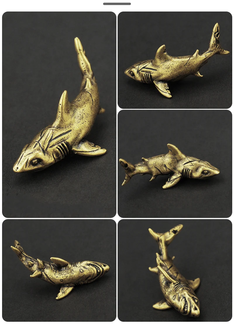brass shark pendant (5)
