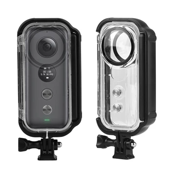 

30 Meters Sports Camera Waterproof Frame Protective Case Shell Cover Diving Panoramic Camera Protective Case For Insta360 One X
