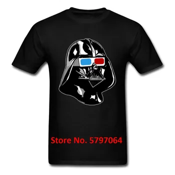 

3d Movie Vader Custom T-Shirt Men Star Wars O Neck Hip Hop Tops Tees Short Sleeve Funny Punk Rock T Shirts Cotton For Guys