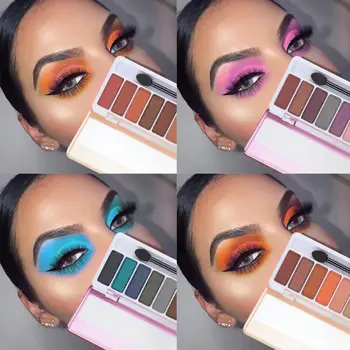 

12 Color Makeup Eyeshadow Pallete Makeup Brushes Matte Pearlescent Shimmer Pigmented Eye Shadow Palette Make Up Maquillage 2020