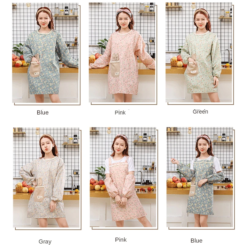 Pet Shop Uniform Apron Work Clothes Beautician Apron kitchen Waterproof and oilproof For Woman Dog Cat Grooming (Free Size) 3