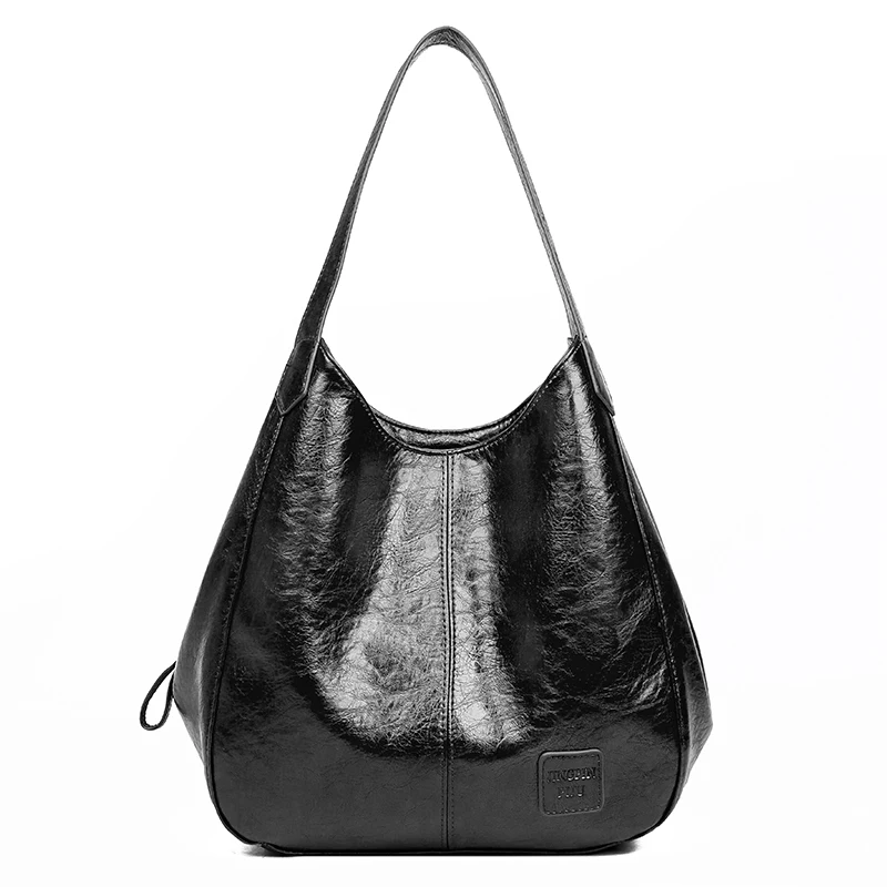 

Women Shoulder Bags Soft Pu Leather Dumpling Hobos Bags for Ladies Simple Women Handbags Large Capacity Fashion Design Tote Bag