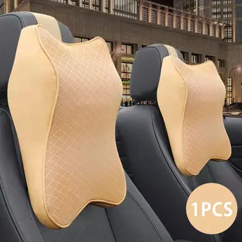 

Memory Foam Pillow Car Headrest Massage Seat Back Neck Waist Support Breathable Pillows Auto Interior Accessories