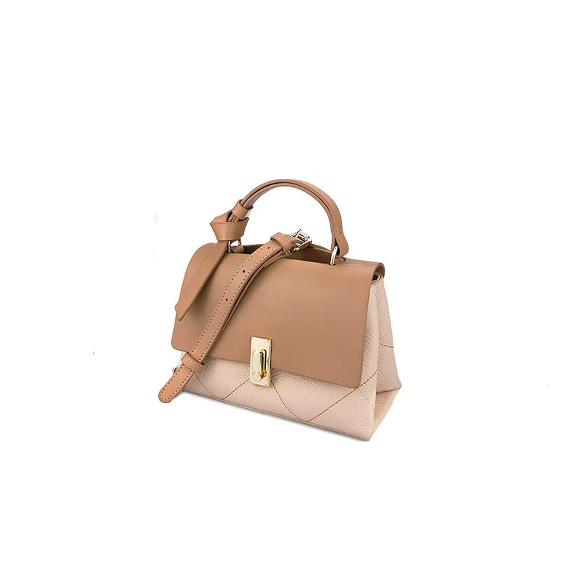 Головка Слои сумка из коровьей кожи женская пакет 2019 прилив одного плеча Сумки