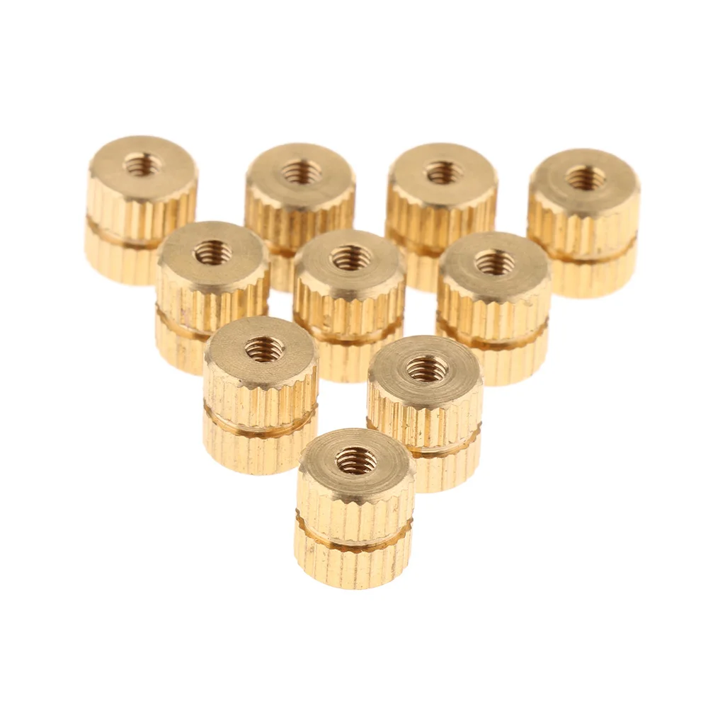 

10pcs Euphonium Tenor Horn Key Button Piston Value Cap Screws