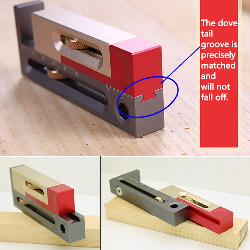 

Woodworking Tables Measuring Blocks Tables Saw Slot Adjuster Mortise and Tenon Tool SNO88