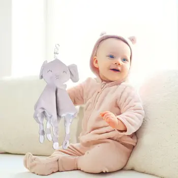 

1pc Cute Funny Comfortable Soft Durable Convenient Soothing Towel Comforting Doll Sleeping Doll Baby Appeasing Towel