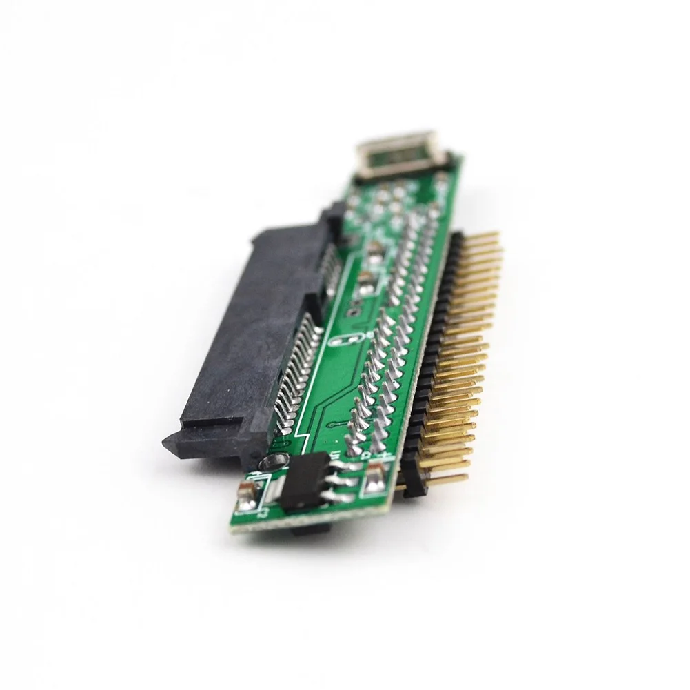 7 + 15 Pin адаптер Женская материнская плата SSD HDD конвертер для ноутбука 44Pin жесткий