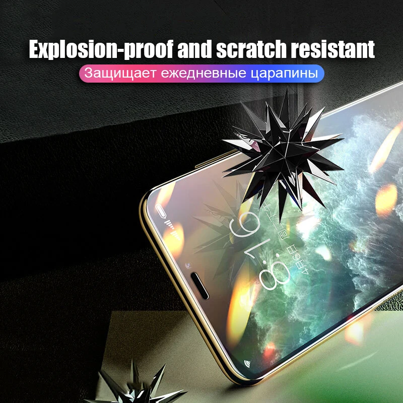 500D защитное закаленное стекло для iPhone 11 Pro Max X Защитное стекло для экрана Гидрогелевая пленка для iPhone X XS MAX XR стекло