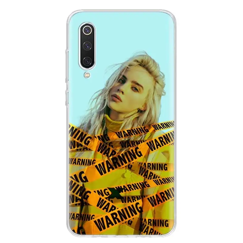 Billie Eilish beautiful yellow Cover Phone Case for Xiaomi Redmi Note 8 Pro 8A 7 7A 5 5A 6A 4X S2 K20 MI 5X 6X 9 8 CC9 F1 Coque