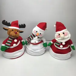Juguete de muñeco de nieve para niños, juguete de peluche eléctrico para cantar, interacción interesante entre padres e hijos
