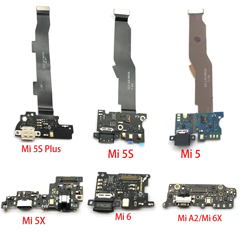 USB зарядный порт зарядное устройство плата гибкий кабель для Xiaomi Mi A1 A2 5 Mi5 Mi6 5S Plus