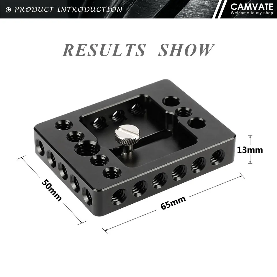 Cheese Plate Camera Baseplate For Canon 60D/70D/50D/40D/5DS/5DSR/7D MarkII/5D Ma