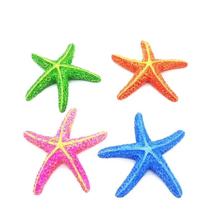 

1Pc 5.5cm - 9cm Simulation Starfish Natural Sea Stars Aquarium Ornament DIY Fish Tank Decoration