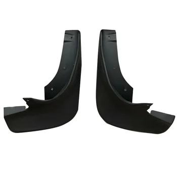 

Black Mudguards Plastic Splash Protector For Mazda Protege 323 1998-2003 Replacement