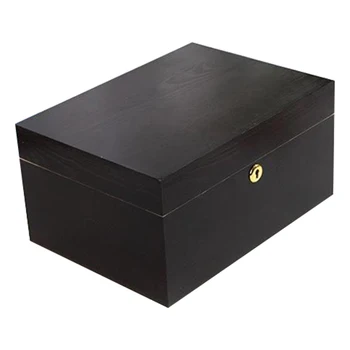 

Hinged Wood Jewelry Box Display Storage Case Chest Gift Organizer Home Decor