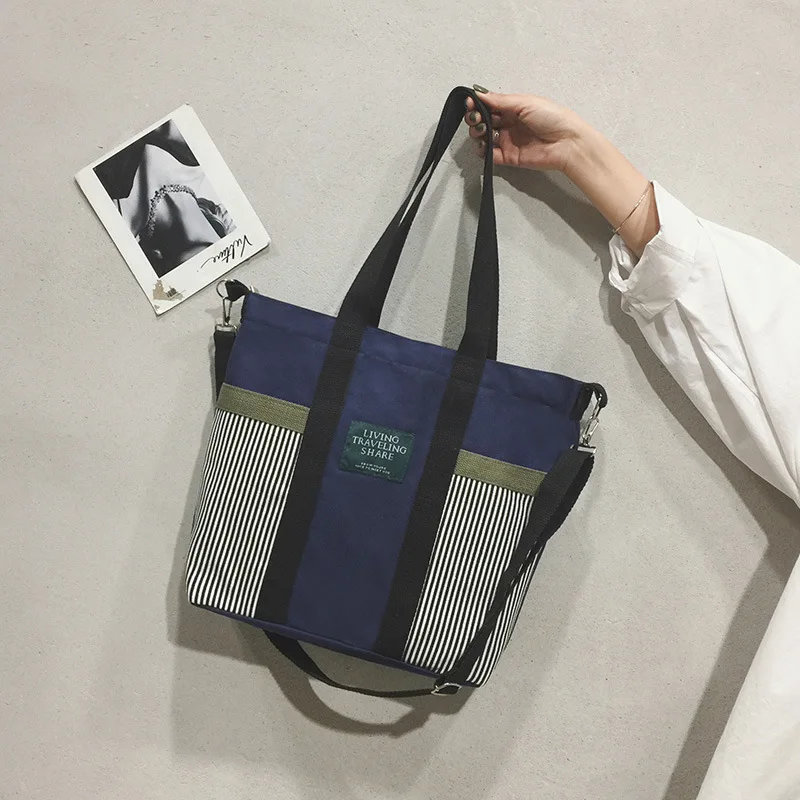 Стиль Южная Корея Холщовая Сумка deconstratectable ремень Одиночная сумка тканевая через плечо женская сумка школьный