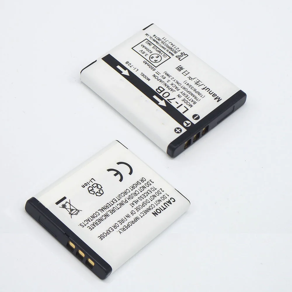 Camera Battery Li-70B LI70B for For Olympus FE-4020 FE-4040 FE4020 FE4040 X940 D705 FE5040 D-705 D-710 VG-110 VG-140 FE-5040 - ANKUX Tech Co., Ltd