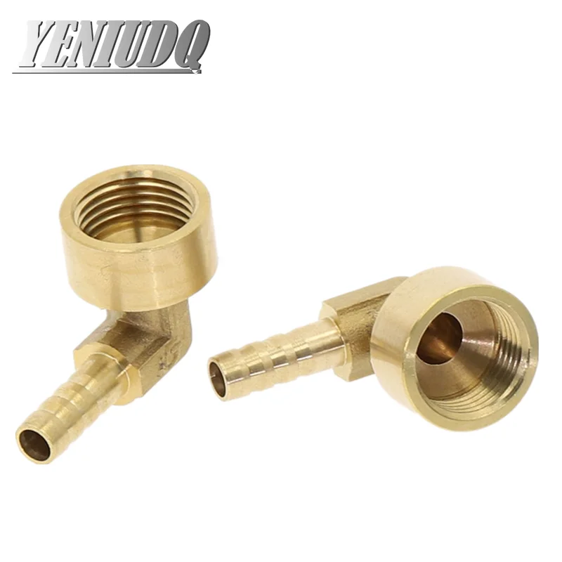 Giunzione raccordo diritto in ottone per tubo d'aria rilsan 8 mm 524 D8