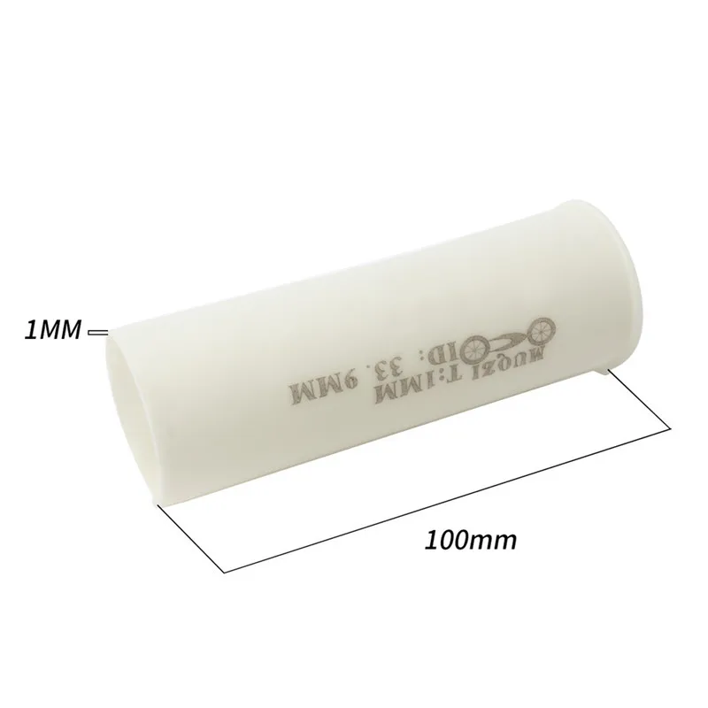 Foldable Electric Bike Seat Post Sleeve - Anti-Scratch Adapter Bushing, 1mm Thickness