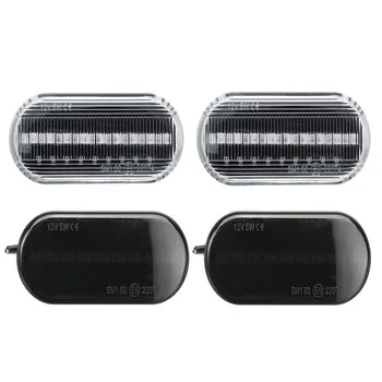 

1 Pair LED Dynamic Day Light Side Marker Indicator Signal Lamp For VW MK4 Jette Bora Golf 3 4 Lupo Passat 3B 3BG Polo 6N 6N2 9N