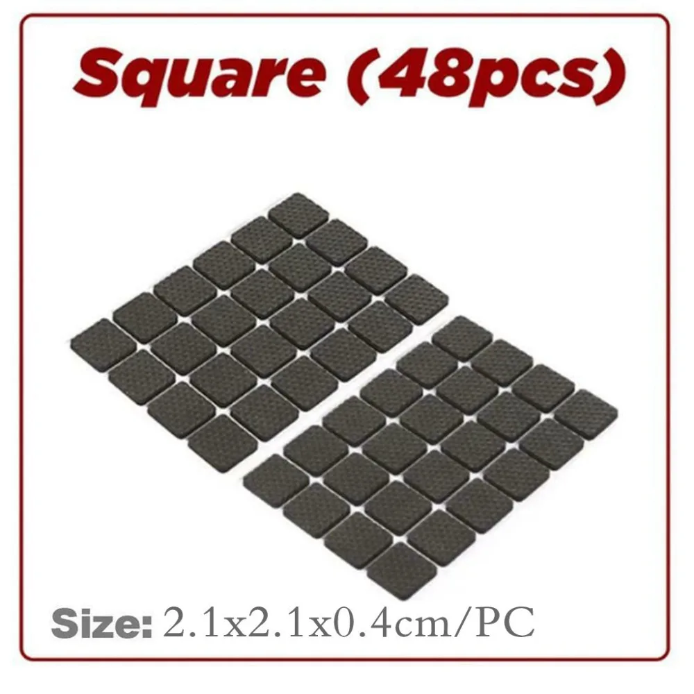 Furniture Table Chair Legs Protector Cover Anti vibration Pads Table Feet Anti-Slip Pad Multi-Purpose (10)