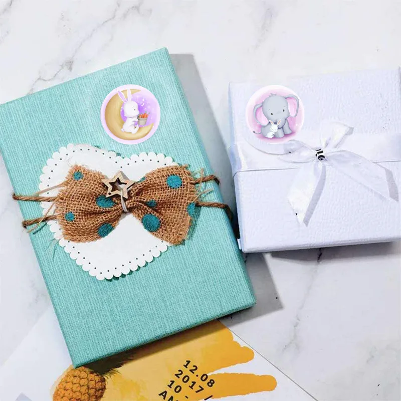 Рисунок 4 - наклейки в виде животных для д