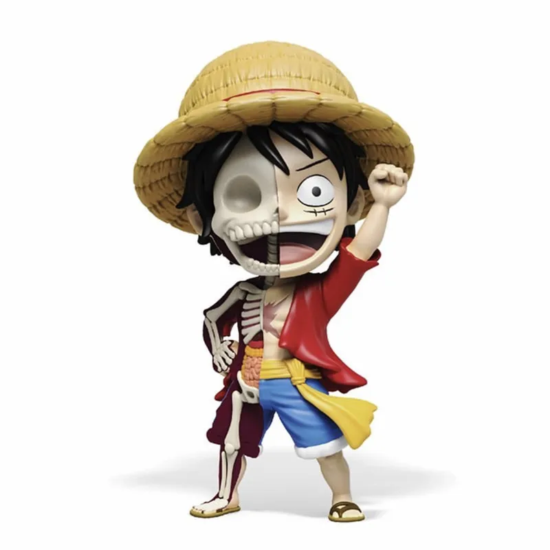 20 см аниме ONE PIECE Mighty Jaxx Jason Freeny Обезьяна D Luffy GK статуя ПВХ фигурка Коллекция Модель игрушки M3840