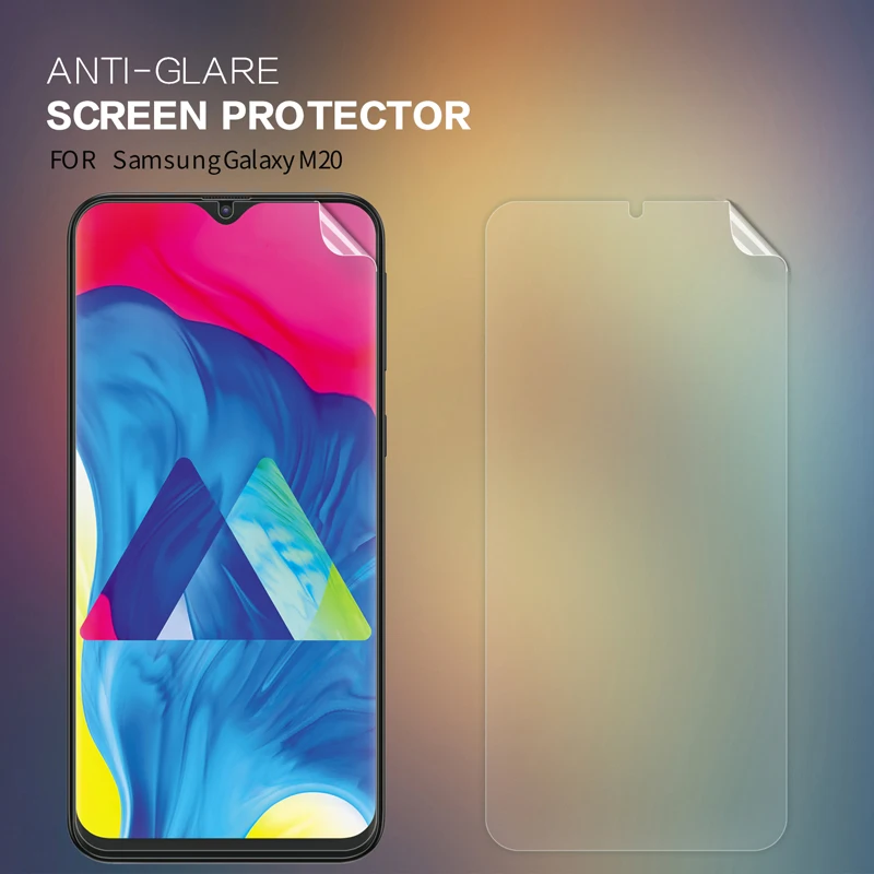 

Защитная пленка для экрана для Samsung Galaxy M10 M20 A10 Nillkin, прозрачная/матовая мягкая пластиковая пленка для Samsung M20