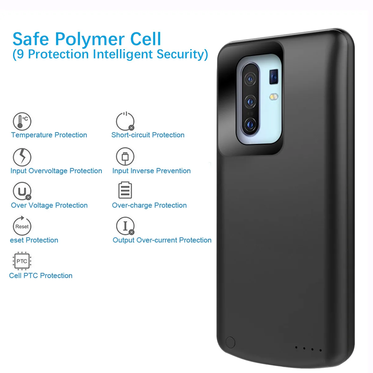 ДЛЯ Vivo X30 Pro X30 6500 мАч чехол для зарядки аккумулятора Расширенный резервный источник питания защитный чехол Чехол-сумка чехол Fundas