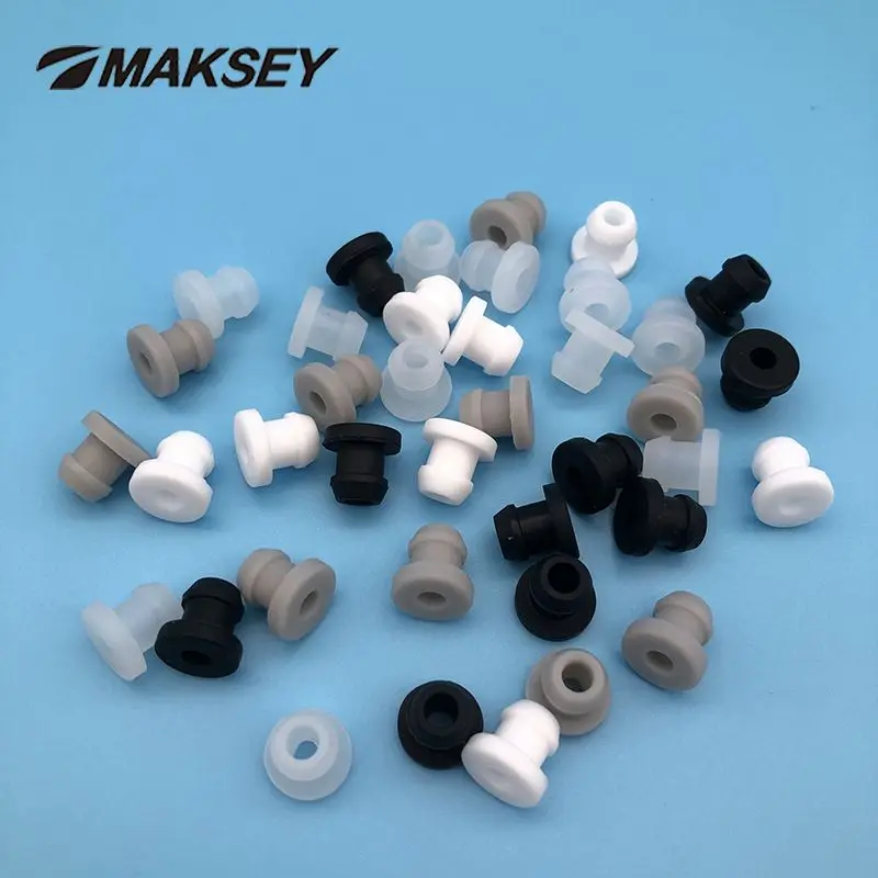 Maksey Rubber Wire Protector Double Sides Silicone Grommet High And Low