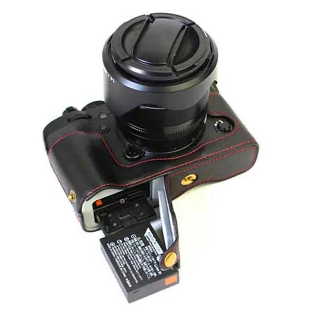 PU кожаный чехол для камеры чехол для Fuji Xt2 X-T3 Защита прочный портативный получехол