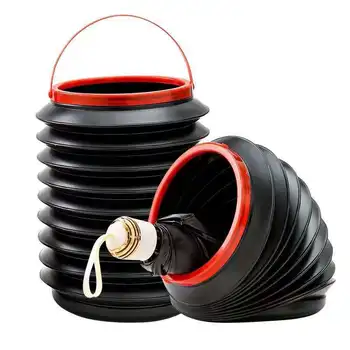 

Magic bucket car folding retractable garbage can storage bin multi-function Portable hanging foldable car umbrella bucket 4L