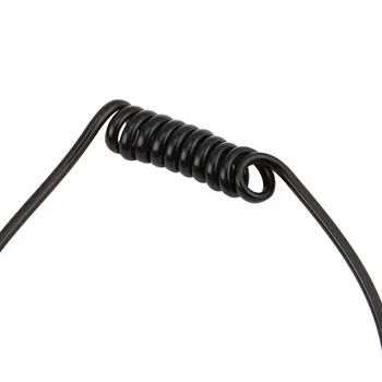

Walkie Talkie Unilateral Rear Mounted Headset Neckband Headset Finger PTT Rod Microphone Earpiece Mic for BAOFENG Radio
