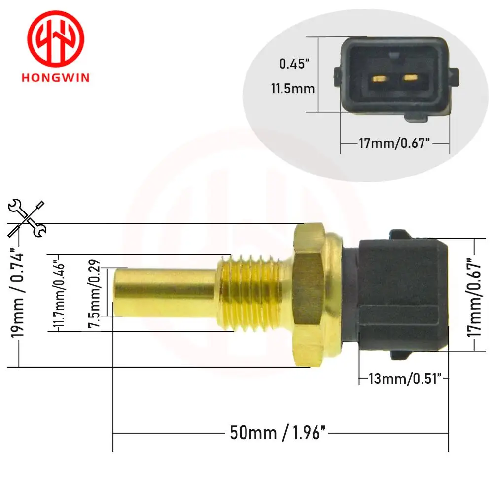 High Quality New Water Temperature Sensor Genuine NO:K8574 18840 Fit For Kia Sportage 95-97 0K011-18840 , 0K011 18840,K857418840