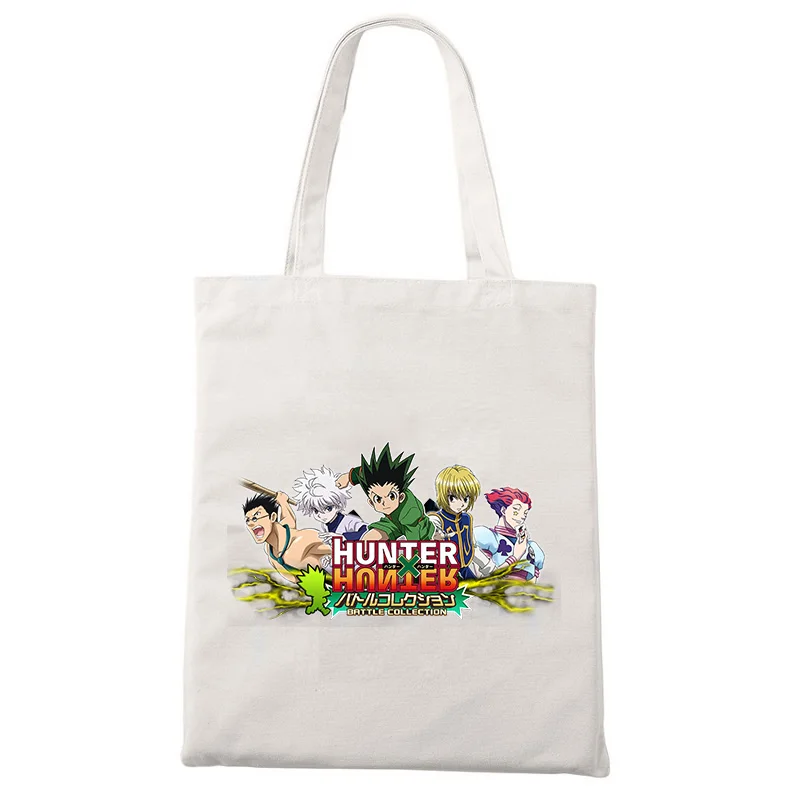 Новая женская сумка-тоут Hunter X сумка для покупок подростков на плечо Холщовая