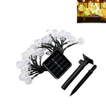 

50 LED Solar Powered String Light Garden Yard Decor Lamp Outdoor Waterproof