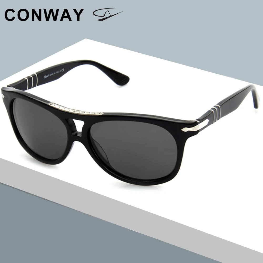 Conway, модные солнцезащитные очки для женщин, пилот, женские солнцезащитные очки, Steve, роскошный фирменный дизайн, очки для вождения, UV Proetection, ацетат