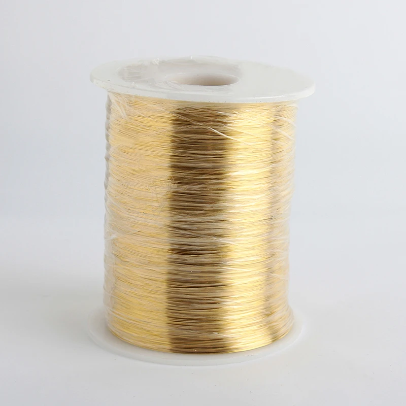 1kg 0.2/0.3/0.4/0.5/0.6mm Wholesale Gold Silver Coated Dead Soft Copper Wire DIY Beading Wrapping Metal Craft Wire