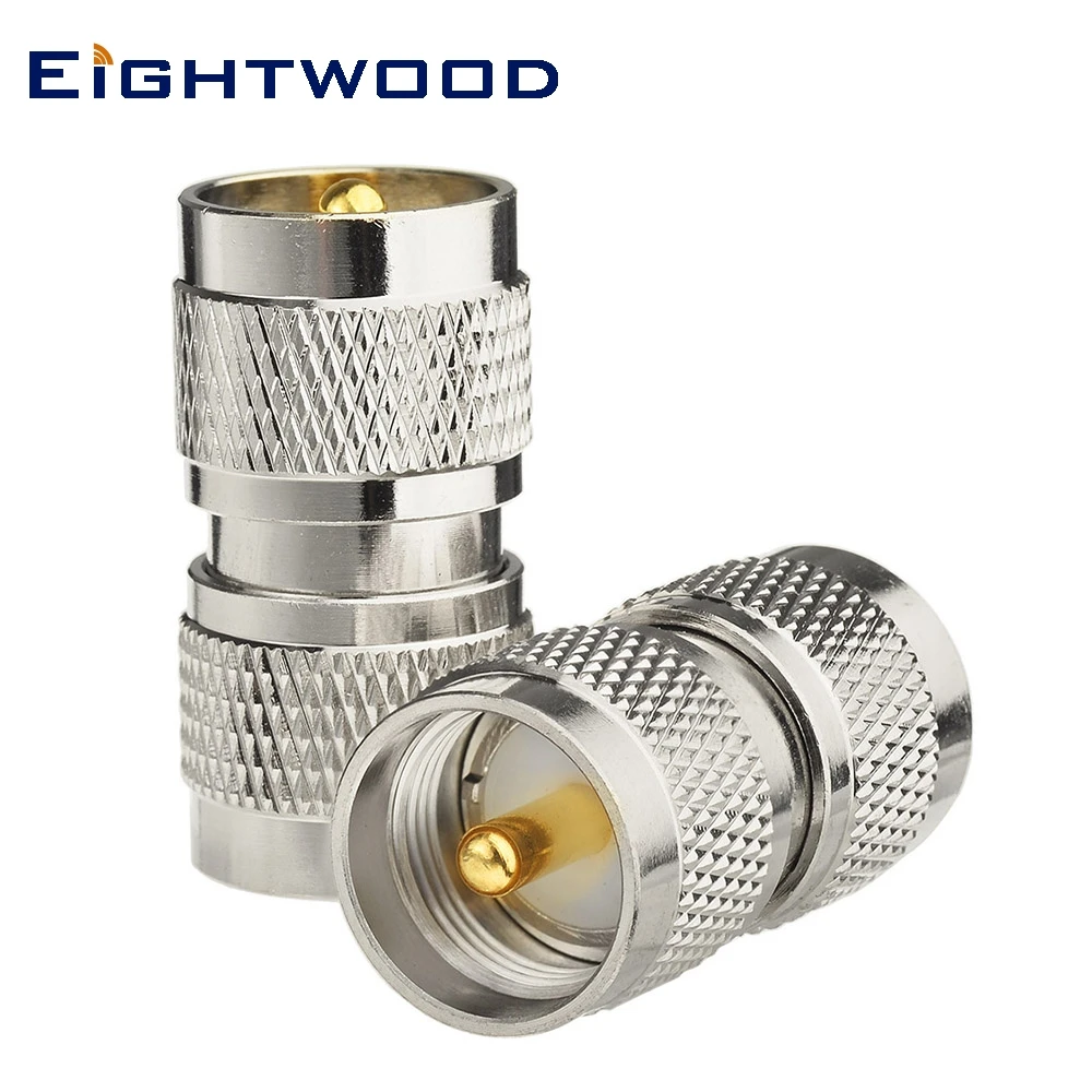 Eightwood 2 шт в комплекте UHF RFID RF коаксиальный адаптер PL 259 штекер PL259 разъем для