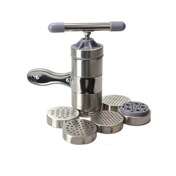 

Stainless Steel Manual Noodle Maker Kitchen Pasta Spaghetti Press pates Machine Vegetable Fruit Juicer Pressing Machine