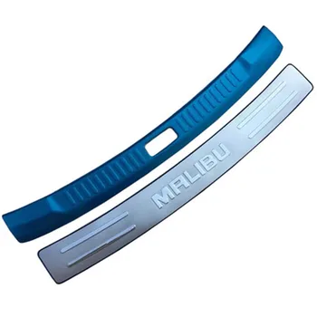 

for Chevrolet Malibu 2012-2015 Car styling stainless steel Rear Door Bumper Protector sill plate/ Trunk Tread Plate Trim