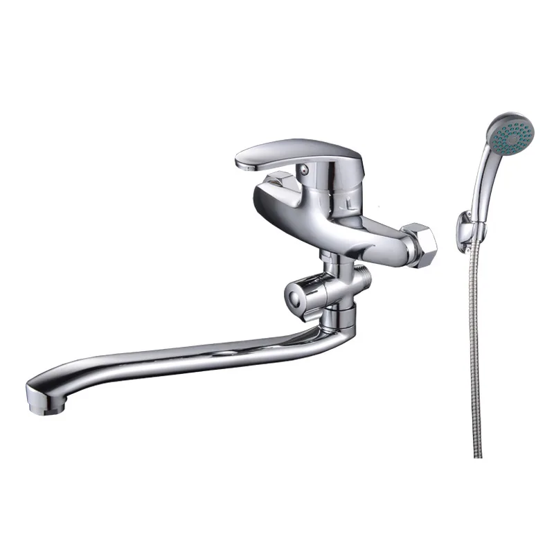 

Jordan Rotating Belt Water Distributor Elbow Shower Head Set Bathroom Hot And Cold Water Shower Nozzle Tap