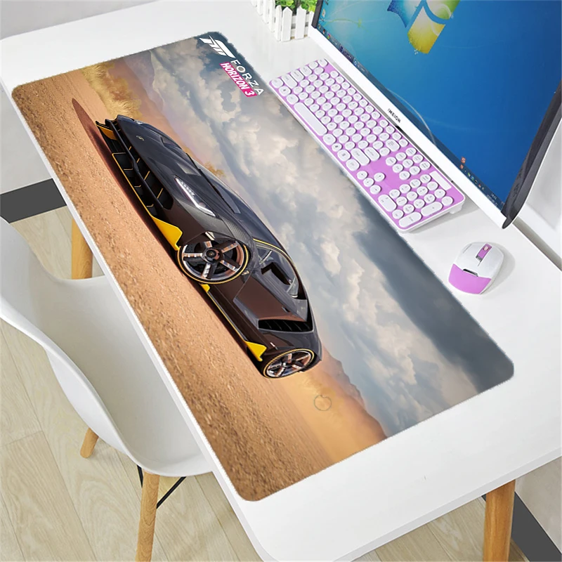 Forza Horizon Mouse Pad notbook gamer Large Keyboard NonSlip Rubber Computer Carpet Desk Mat PC Gamer escritorio 90x40 MousePad