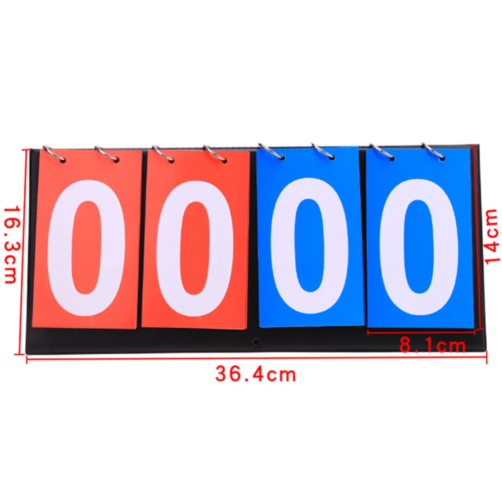 

4 Digital Team Sports Scoreboard Tabletop For Football Volleyball Basketball Competition