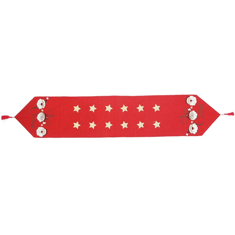 Christmas Decorations European Style Table Coffee Table Flag Decoration Family Restaurant Coffee Table Table Decoration